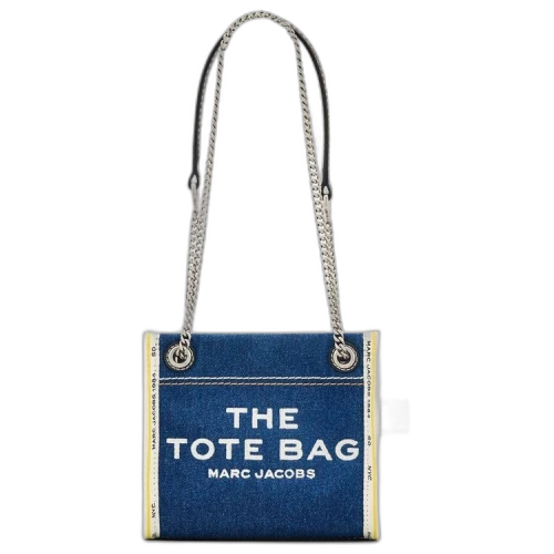 Marc Jacobs The Denim Chain Crossbody Bag Dark Wash