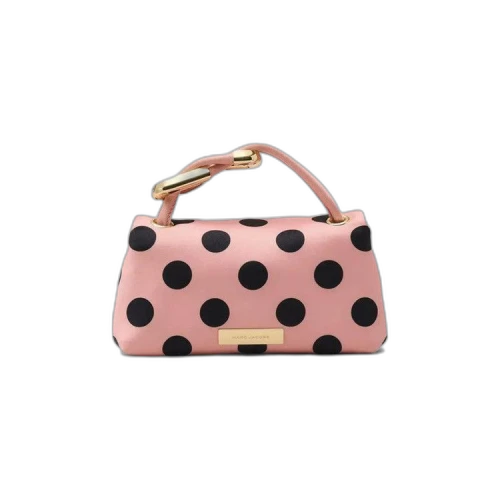 Marc Jacobs The Micro Dual Satin Dots Dual Bag Peach Multi