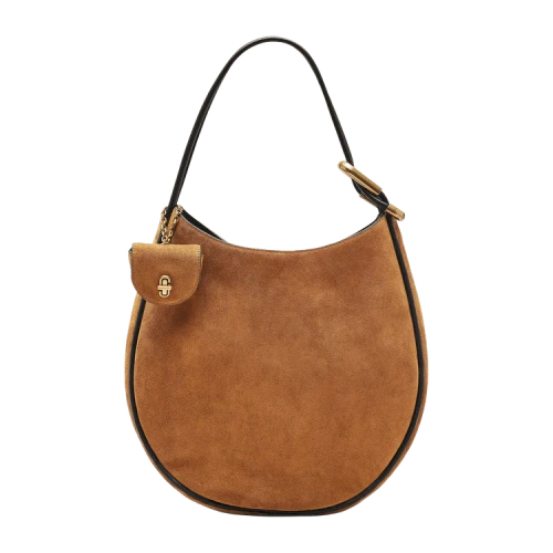 Marc Jacobs The Large Suede Dual Hobo Bag Copper