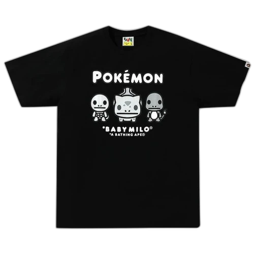 BAPE x Pokémon Monotone Tee #3 'Black'