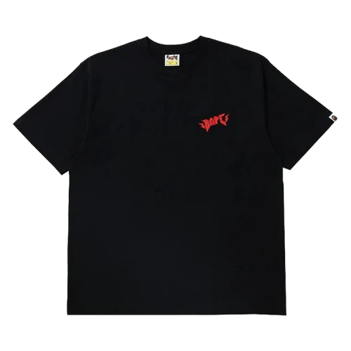 BAPE Baby Milo Rock Band RLX Tee 'Black'
