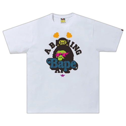 BAPE & Baby Milo Tee 'White'
