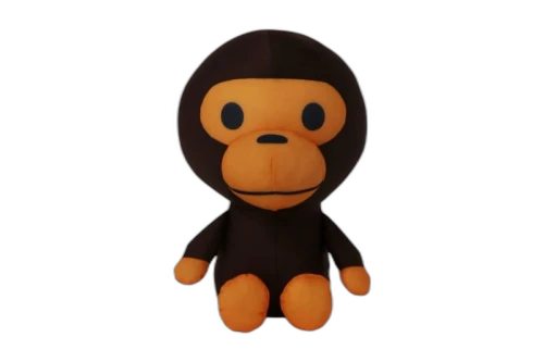 BAPE Baby Milo Plush Doll Cushion Brown