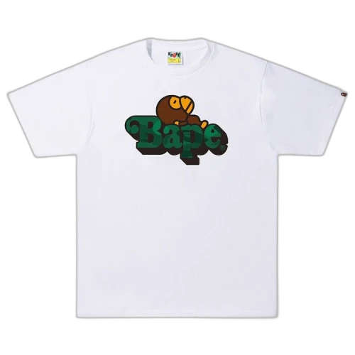 BAPE Color Camo C Milo On Tee 'White/Green'
