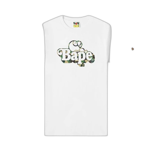 BAPE ABC Camo Milo On Tee 'White/Green'