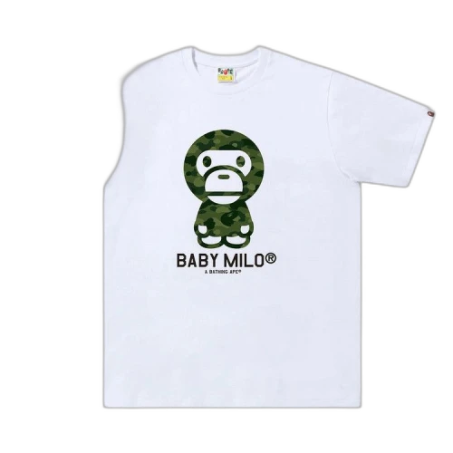 BAPE Color Camo Baby Milo Tee 'White/Green'