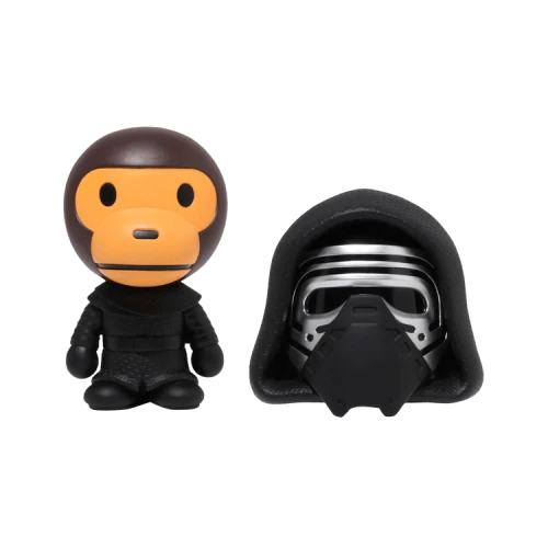 BAPE x Star Wars x Baby Milo VCD Kylo Ren Figure 'Black'