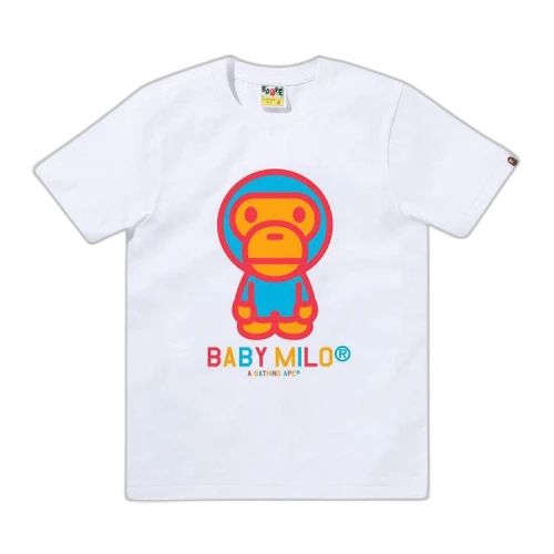 BAPE Colors Baby Milo Tee 'White'