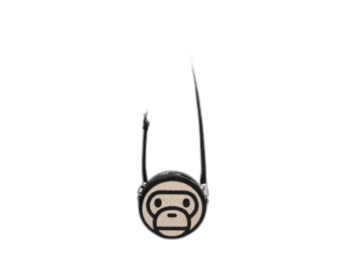 BAPE Baby Milo Basket Shoulder Bag Black