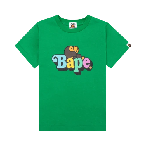 BAPE Kids Colors Milo Tee 'Green'