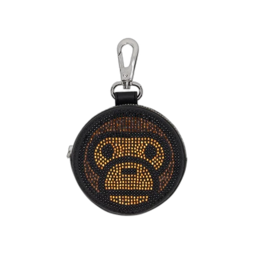 BAPE Baby Milo Crystal Stone Coin Case 'Black'
