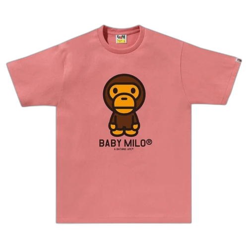 BAPE Baby Milo Tee 'Pink'