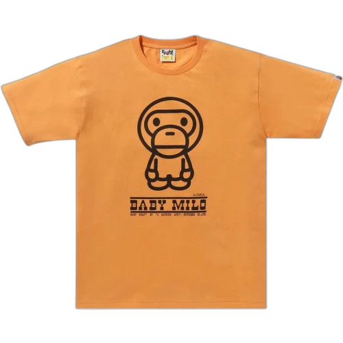 BAPE Classic Baby Milo Tee 'Orange'
