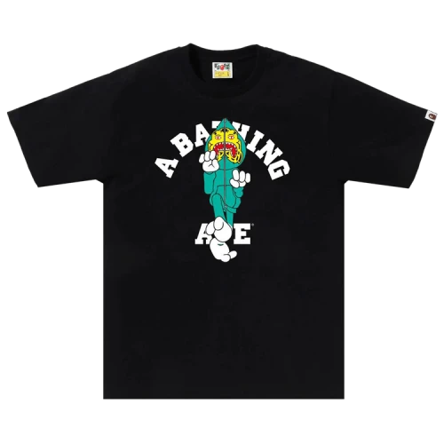 BAPE Tiger Milo College Tee 'Black'