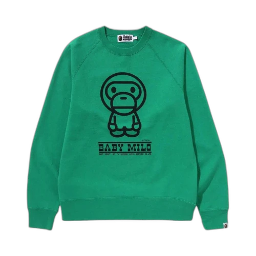 BAPE Baby Milo Crewneck 'Green'