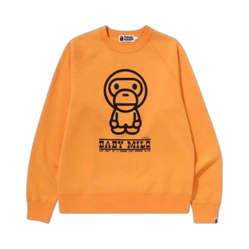 BAPE Baby Milo Crewneck 'Orange'