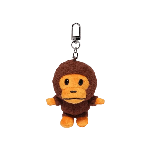 BAPE Baby Milo Plush Doll Keychain 'Brown'