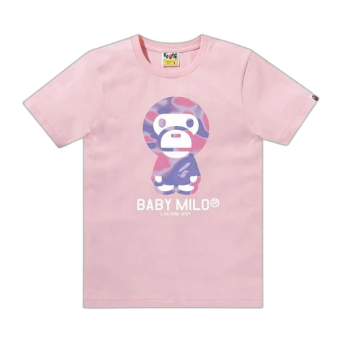 BAPE Liquid Camo Baby Milo Tee 'Pink/Purple'