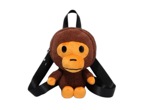 BAPE Baby Milo Plush Doll Day Pack Brown