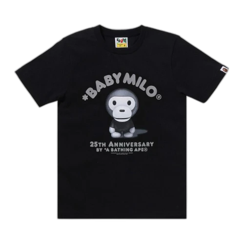 BAPE Baby Milo 25th Anniversary Photo Tee 'Black'