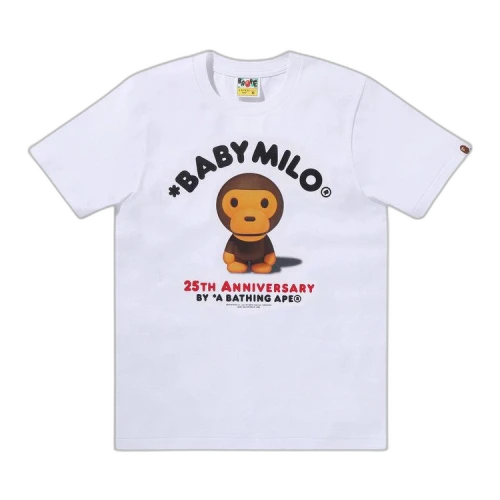 BAPE Baby Milo 25th Anniversary Photo Tee 'White'