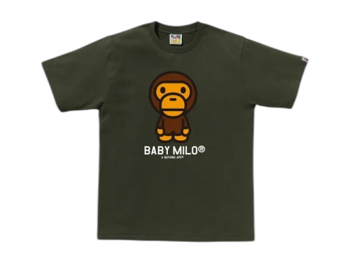BAPE Baby Milo Tee (FW24) Olivedrab