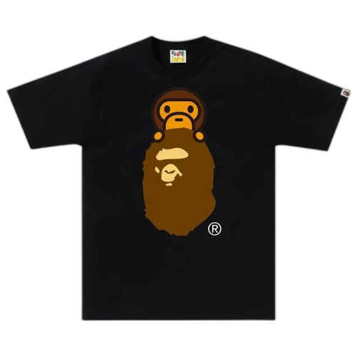 BAPE Milo On Ape Head Tee 'Black'