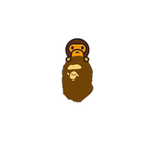 BAPE Milo On Ape Head Tee 'White'