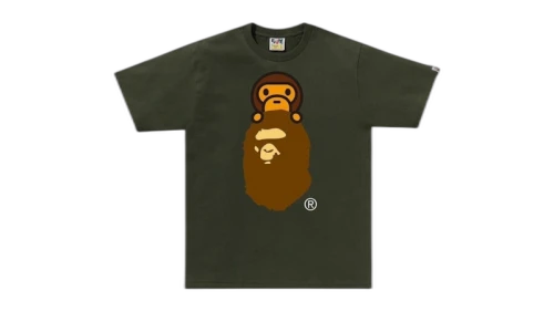 BAPE Milo On Ape Head Tee Blue