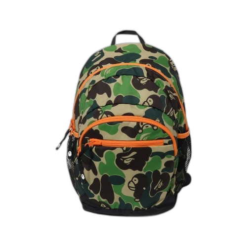 BAPE Kids ABC Camo Milo Packable Daypack 'Green'