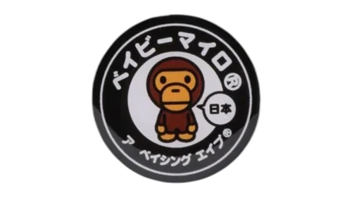 BAPE Japan Baby Milo Pin Multicolor