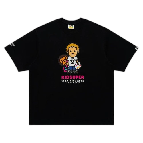 BAPE x KidSuper Milo Tee 'Black'
