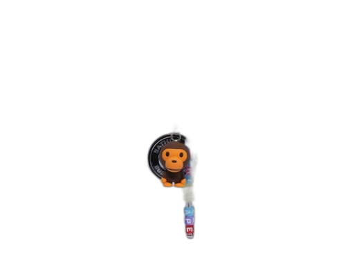 BAPE Logo II Keychain Multicolor