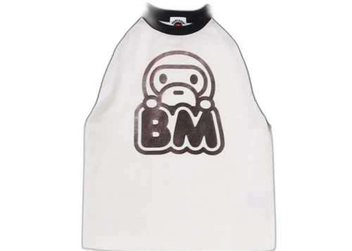 BAPE Baby Milo Raglan Tee White