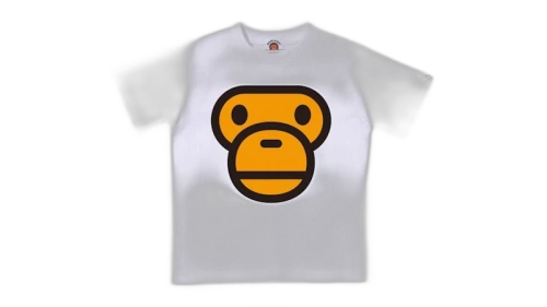BAPE Kids Milo Face Tank Tee White