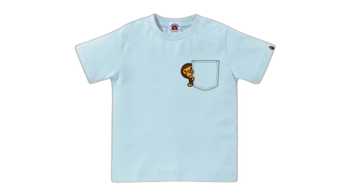 BAPE Milo Fake Pocket Tee Sax