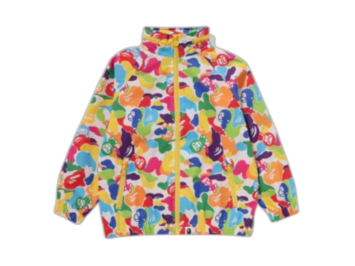 BAPE Kids Milo ABC Multi Light Jacket Multicolor