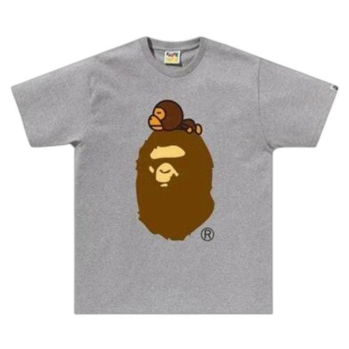 BAPE Milo On Big Ape Tee 'Grey'