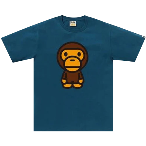 BAPE Big Baby Milo Tee 'Navy'