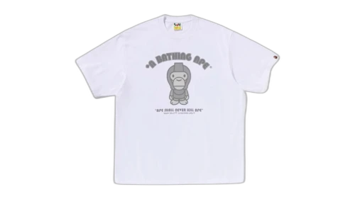 BAPE General Milo Relaxed Fit Tee Black