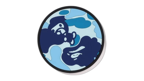 BAPE ABC Camo Milo Coaster Blue