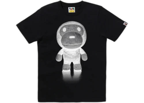 BAPE Women's Standing Milo Photo Tee Black