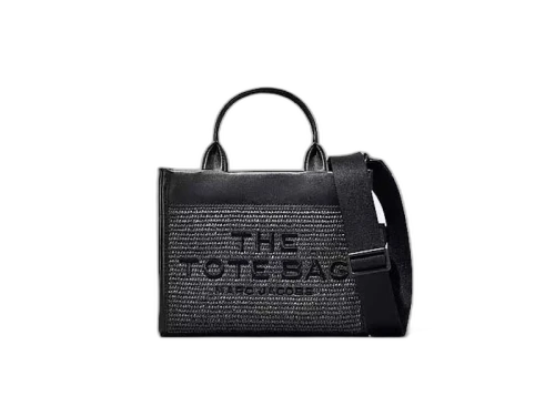 Marc Jacobs The Woven DTM Small Tote Bag Monochrome