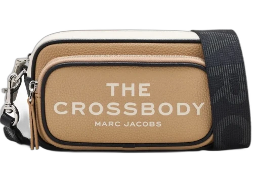 Marc Jacobs The Leather Crossbody Bag Camel Multi