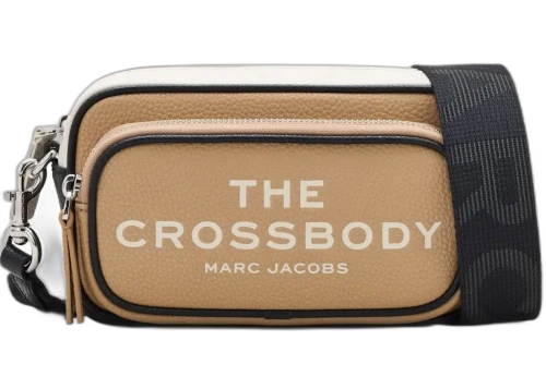 Marc Jacobs The Leather Crossbody Bag Camel Mutli