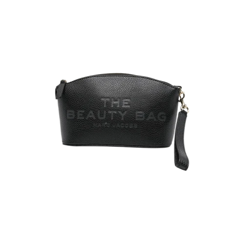 Marc Jacobs The Leather Beauty Bag Black