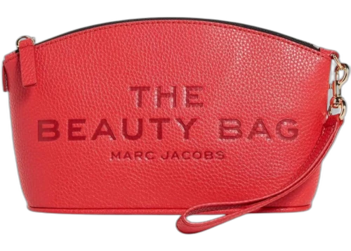 Marc Jacobs The Leather Beauty Bag True Red
