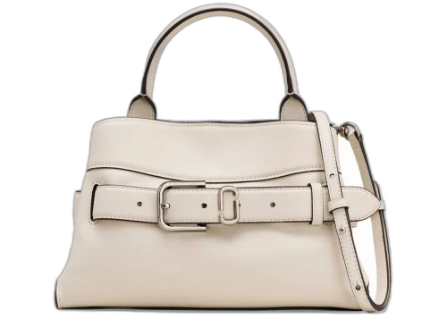 Marc Jacobs The Small Satchel Bag Cotton White