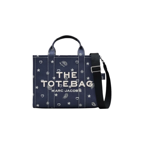 Marc Jacobs The Medium Tote Bag Navy Multi
