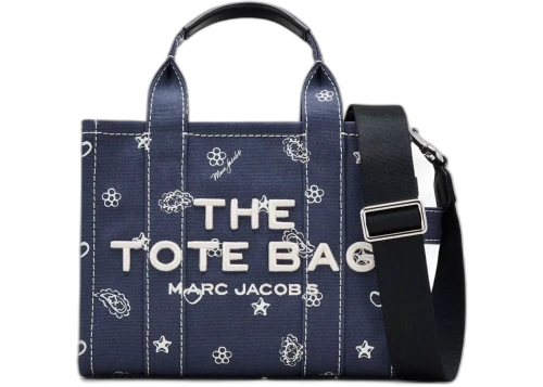 Marc Jacobs The Small Tote Bag Navy Mutlii